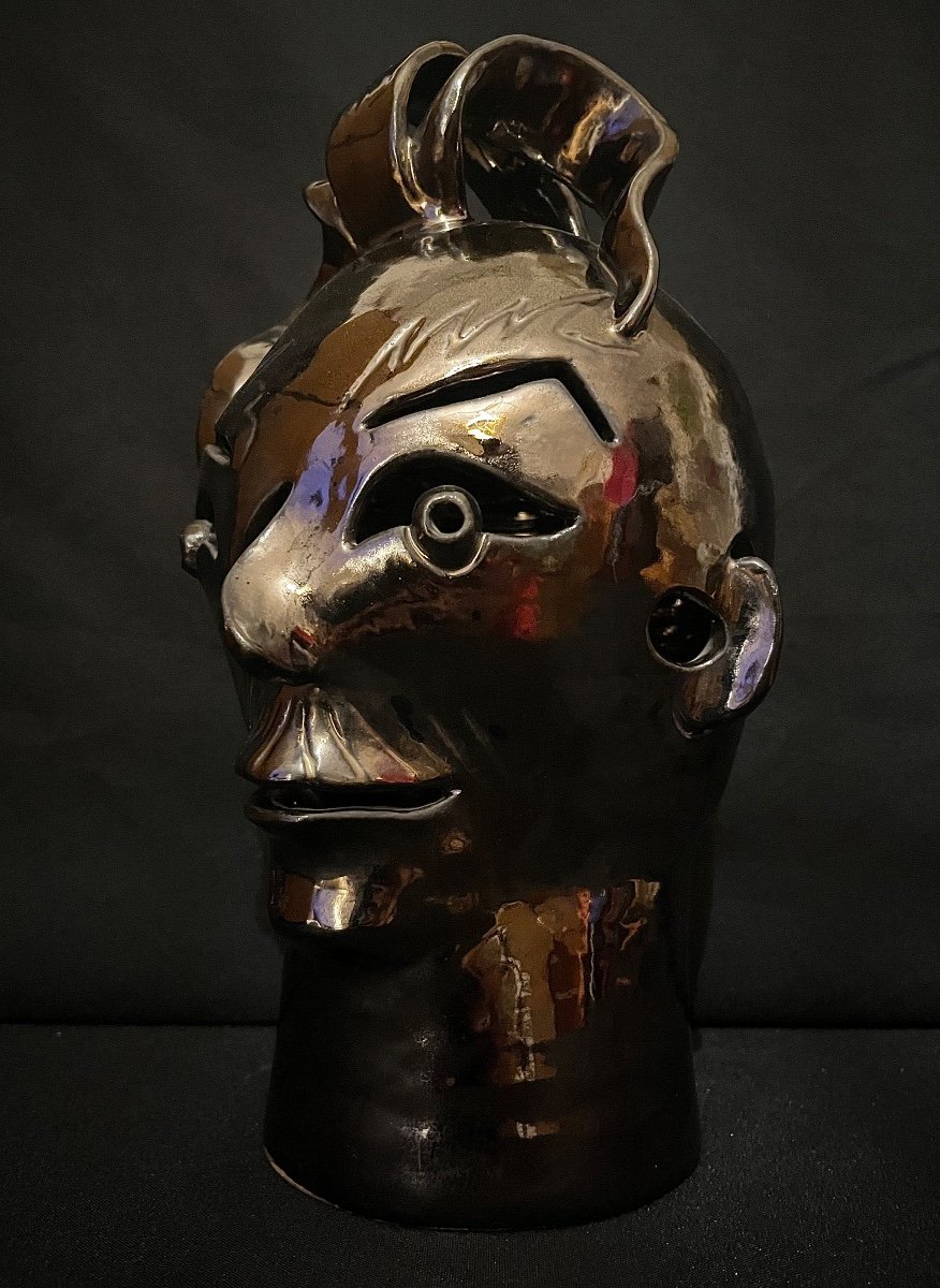 Large Ceramic Head Circa 80