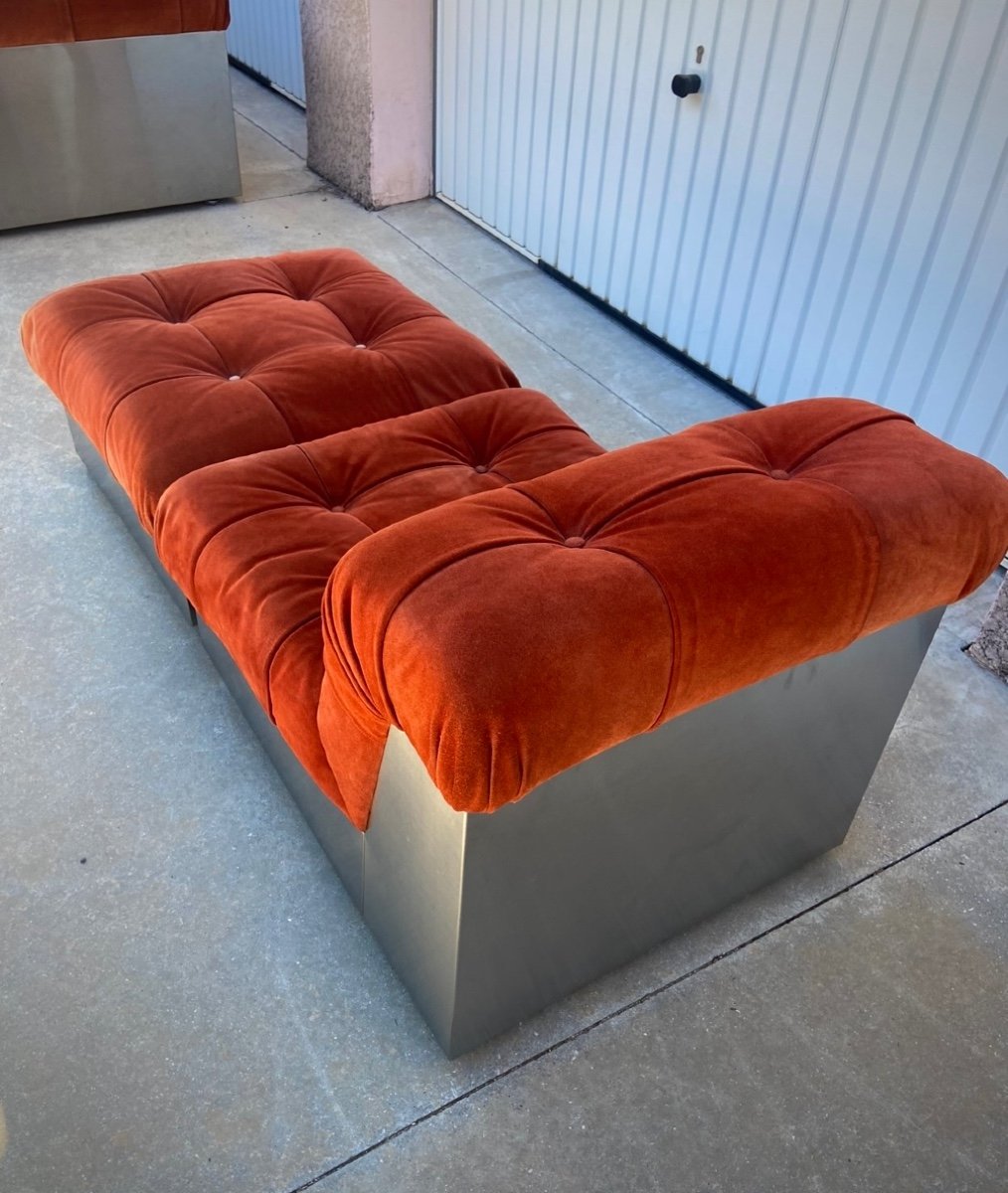 Canapé Giorgio Montani Pour Souplina Circa 70 -photo-4