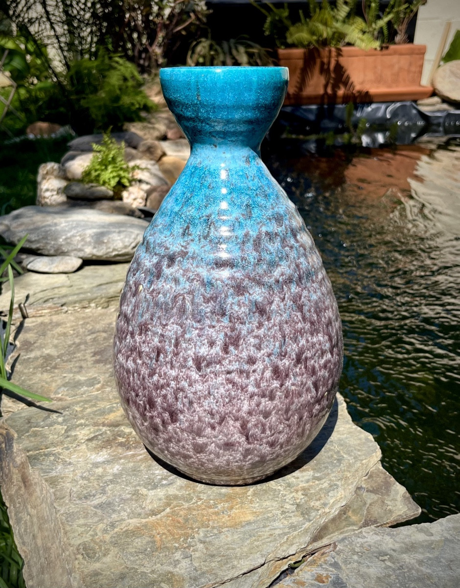 Vase Accolay En Céramique – Années 50-60