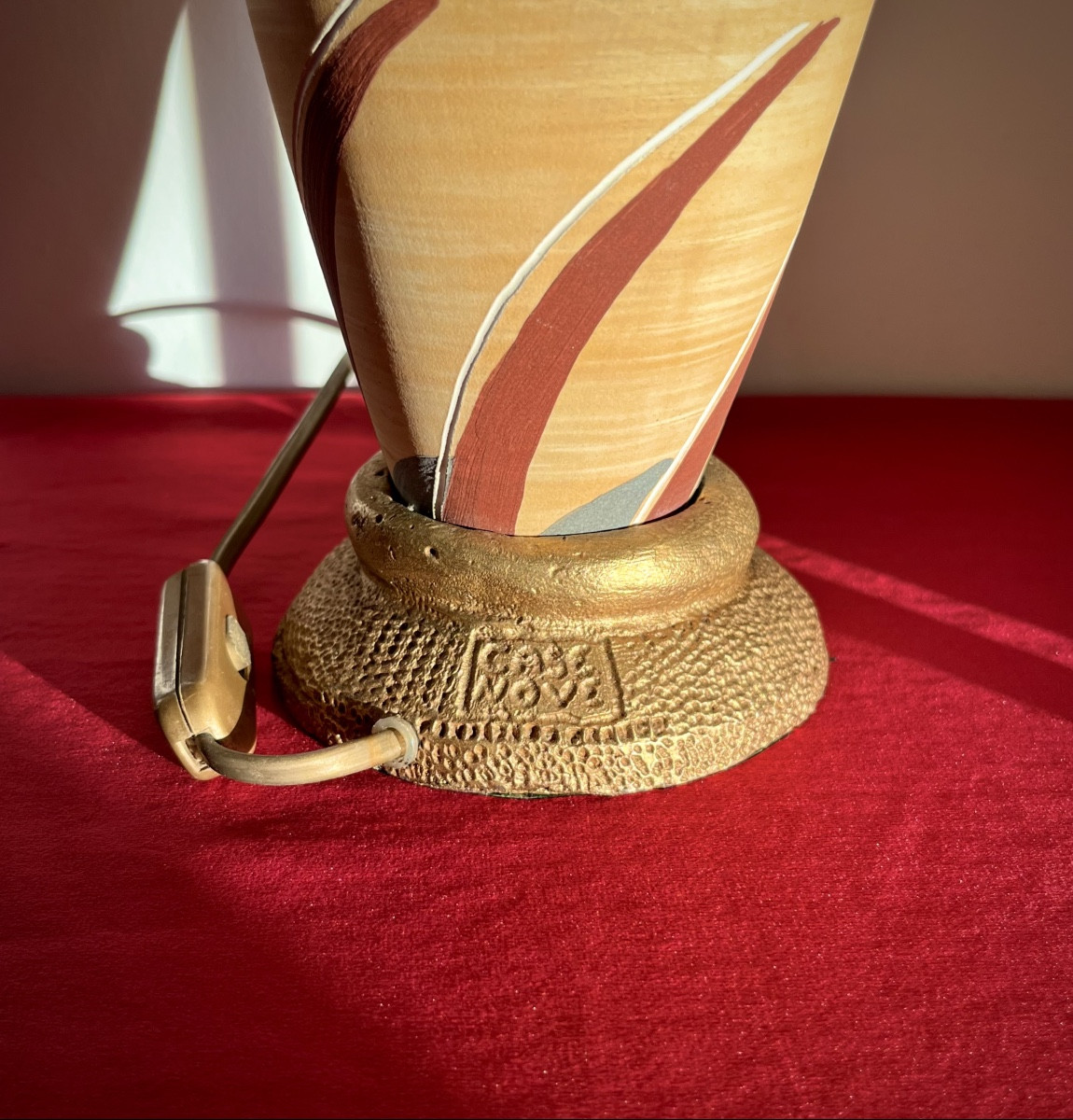 Large Pierre Casenove Lamp For Fondica-photo-2