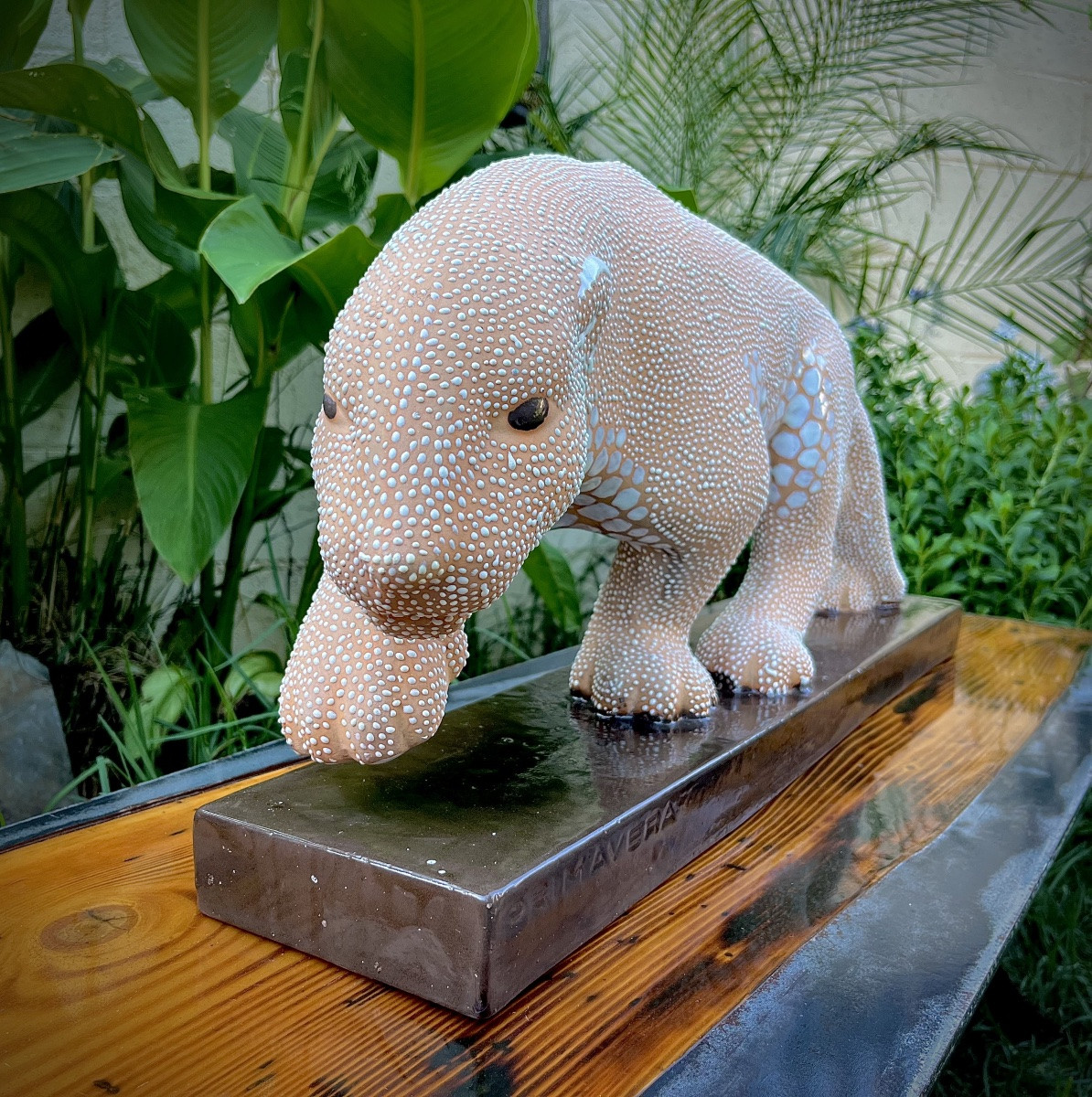 PRIMAVERA - Panthère En Céramique Circa 1930-photo-4