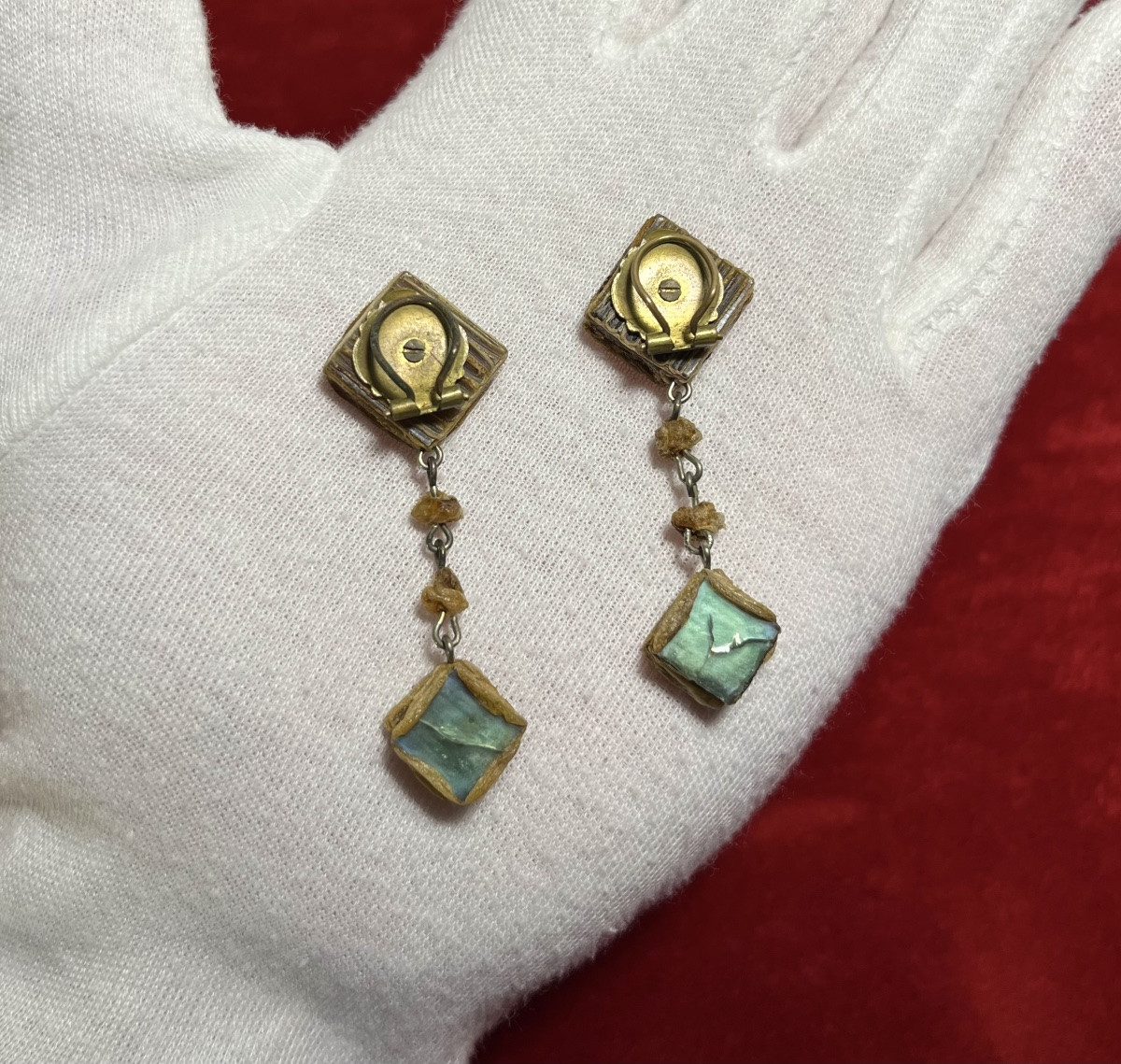 Line Vautrin - Paire De Boucles d'Oreilles-photo-3