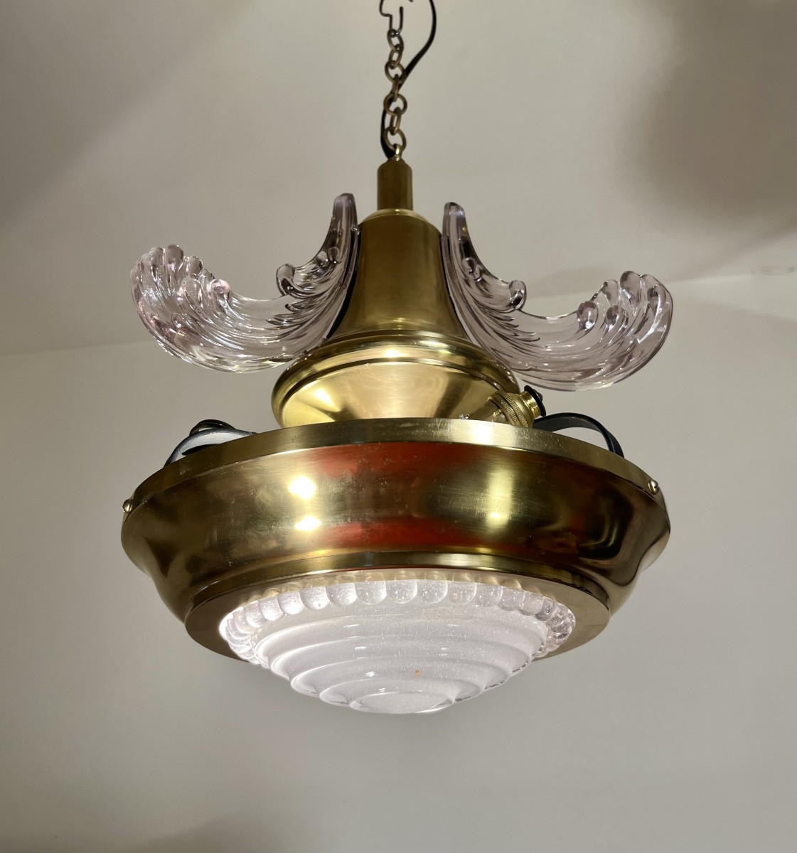 Suspension Art Deco Années 30
