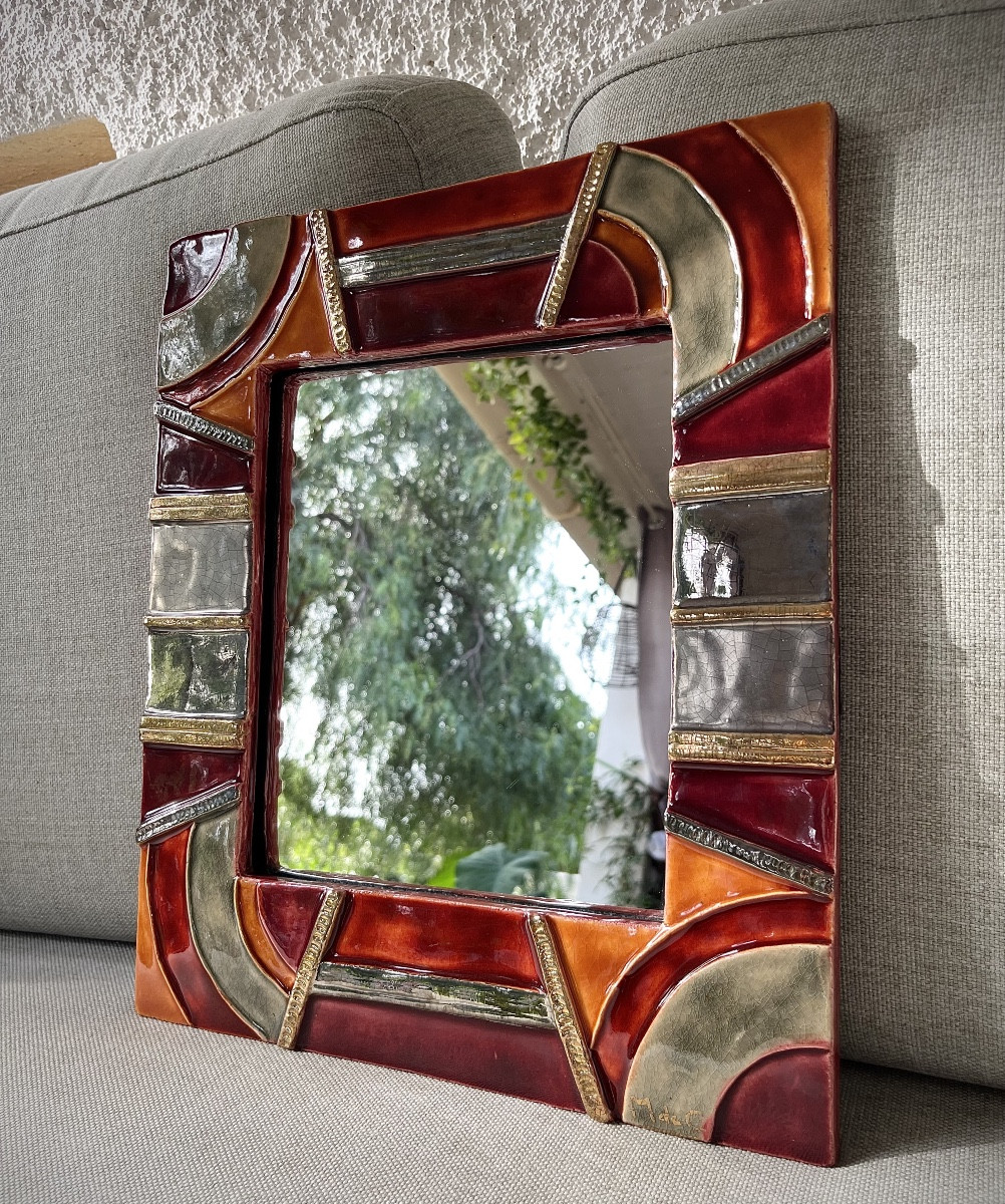 Miroir En Céramique Par Marion De Crécy