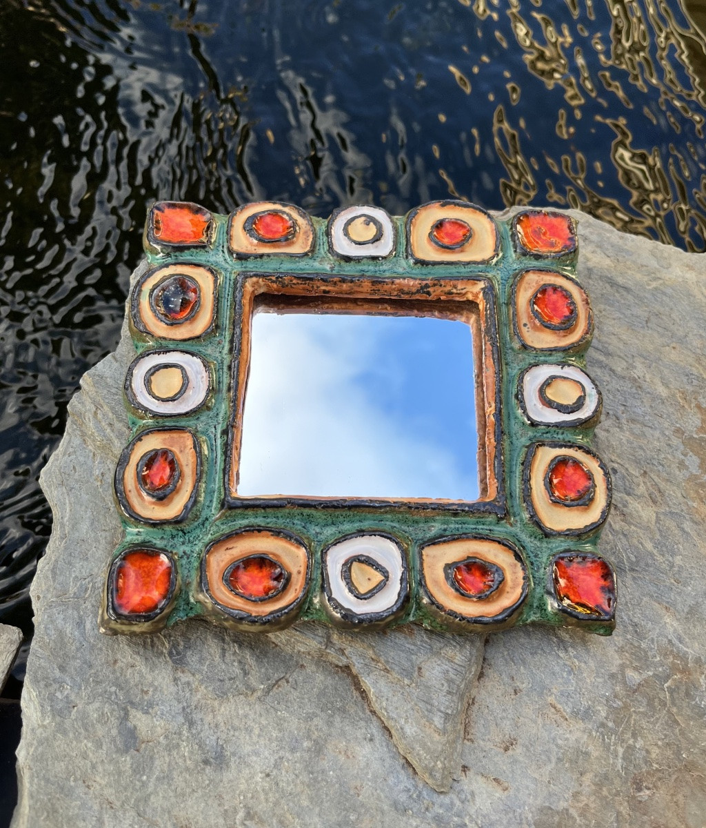 Ceramic Mirror - Roland Zobel, Cyclades, Anduze-photo-2