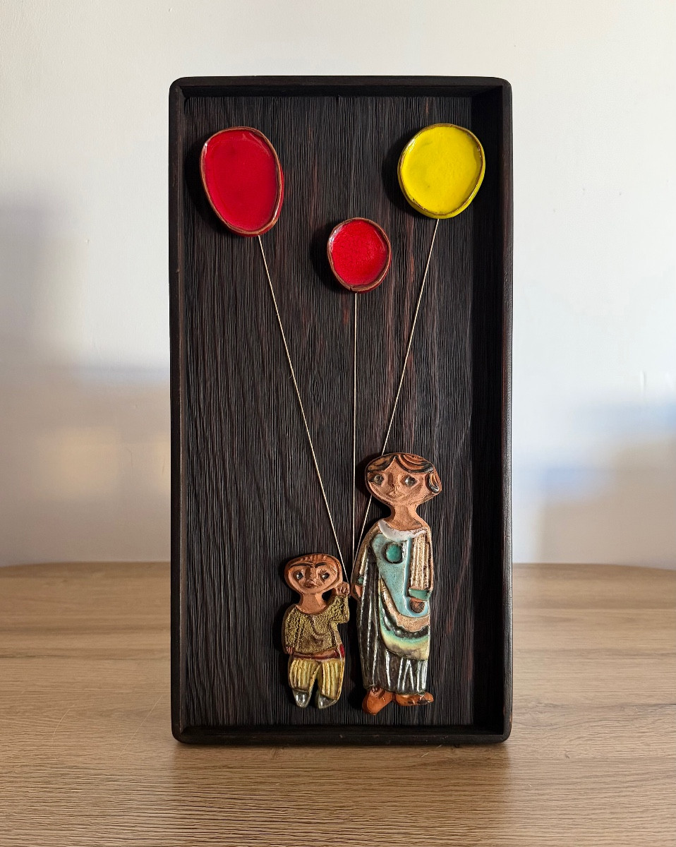 Panneau Mural En Céramique Par Roland Zobel Atelier Les Cyclades