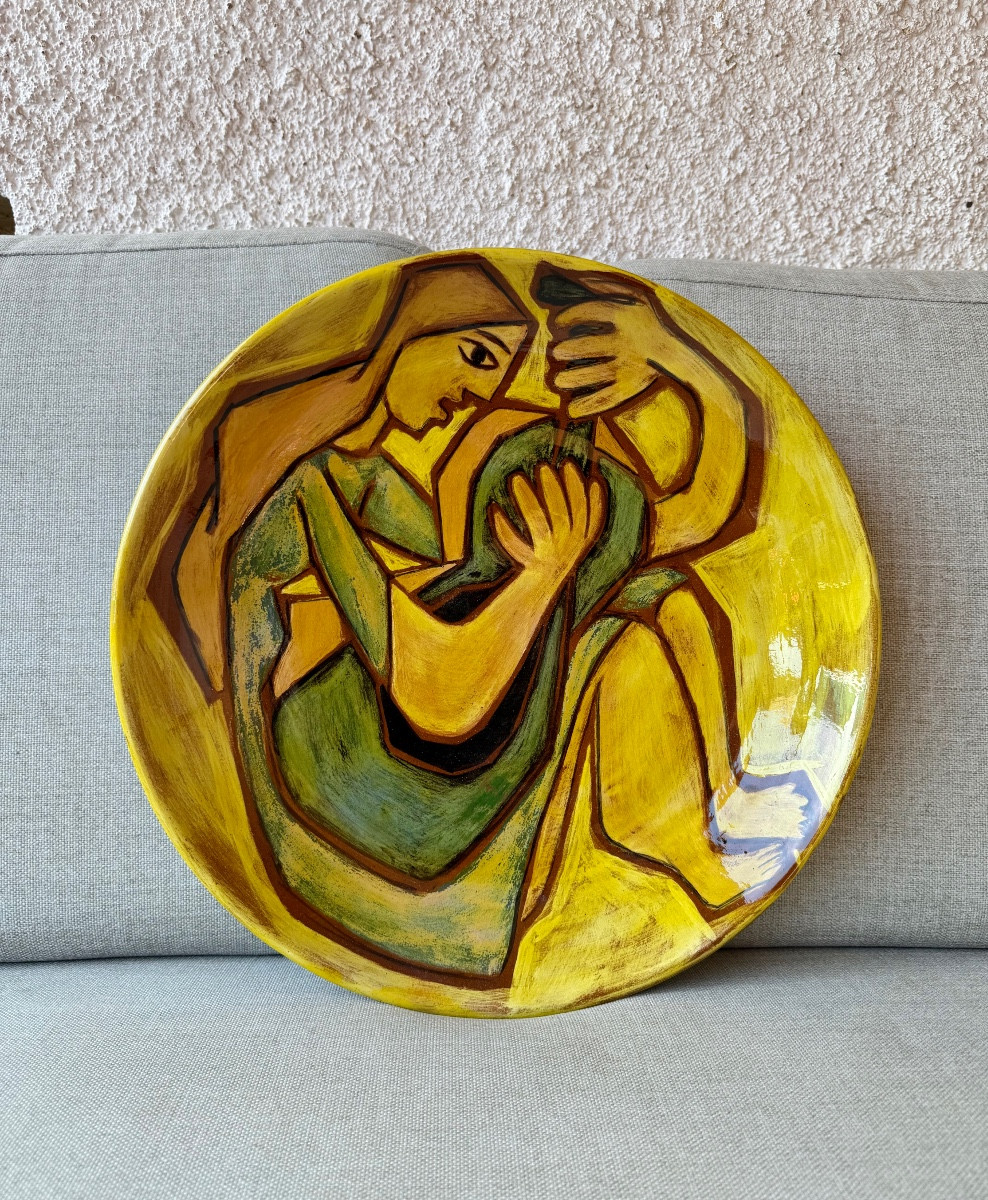 Grand Plat Jacques Poussines Atelier Sant Vicens