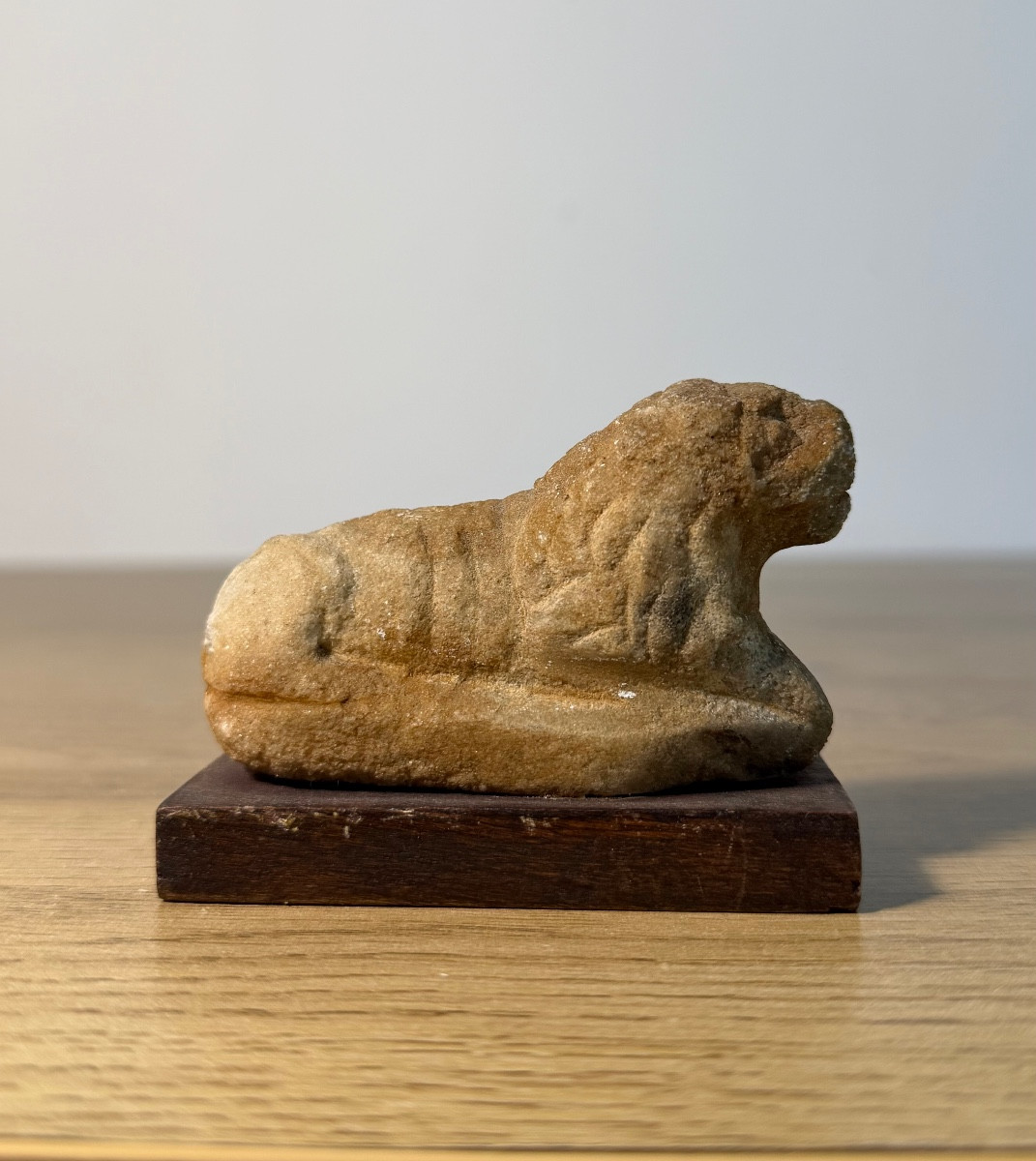 Carved Stone Lion - Ancient Egypt