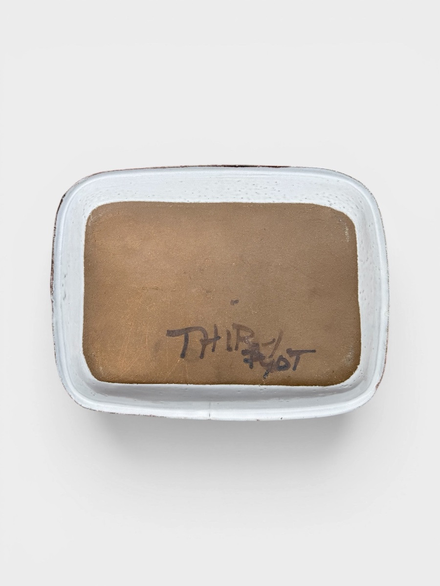 Plat En Céramique De Albert Thiry - Vallauris-photo-2