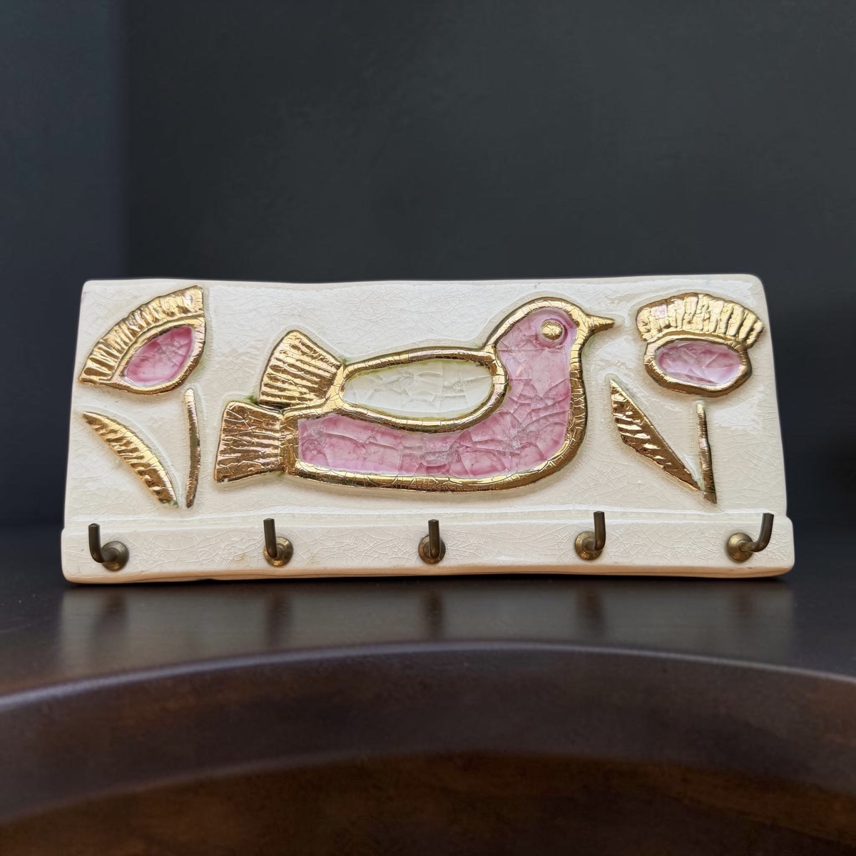 Ceramic Wall-mounted Key Holder - Mithé Espelt (1923–2020)