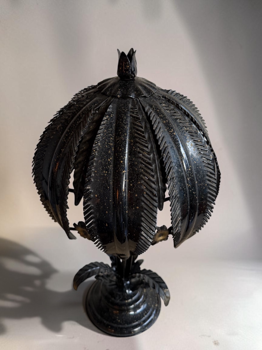 Palm Tree Lamp Attributed To Hans Kögl, 1970-photo-2