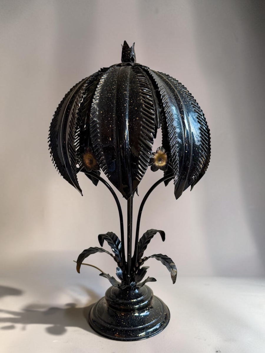 Palm Tree Lamp Attributed To Hans Kögl, 1970