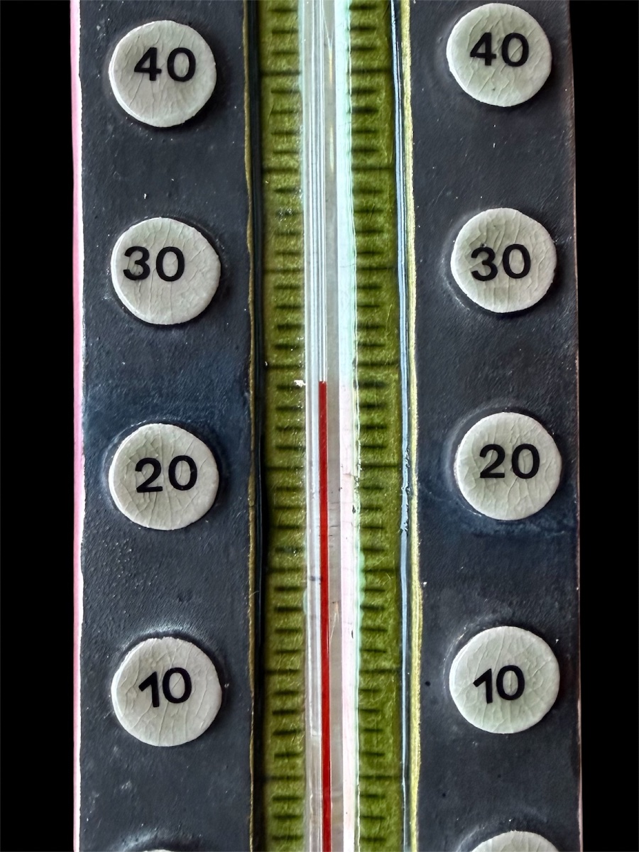 Thermomètre en céramique - mithé espelt (1923-2020)-photo-3