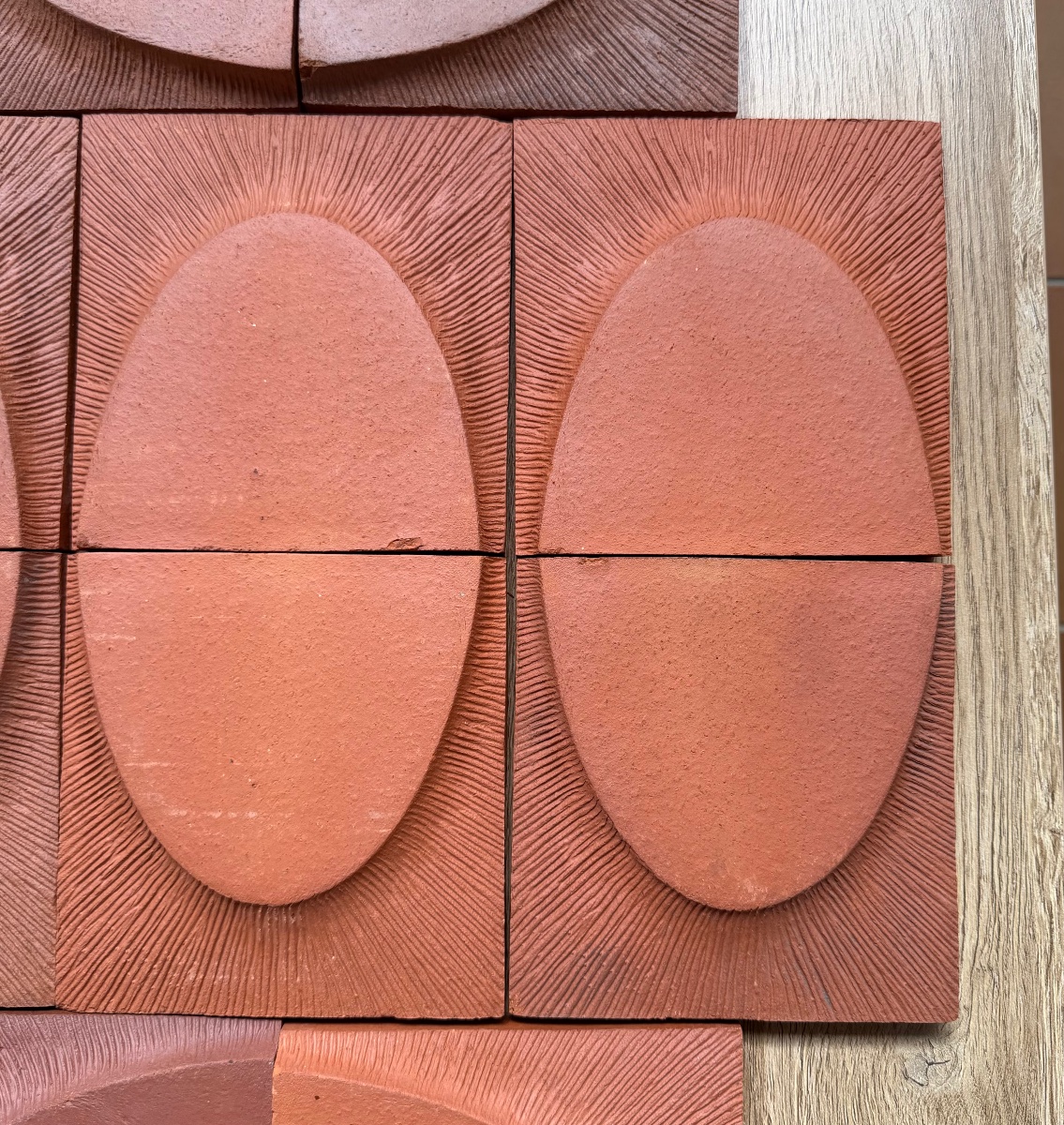 L'oeuf Study Center - Ceramic Wall Composition From The 1960s-photo-4