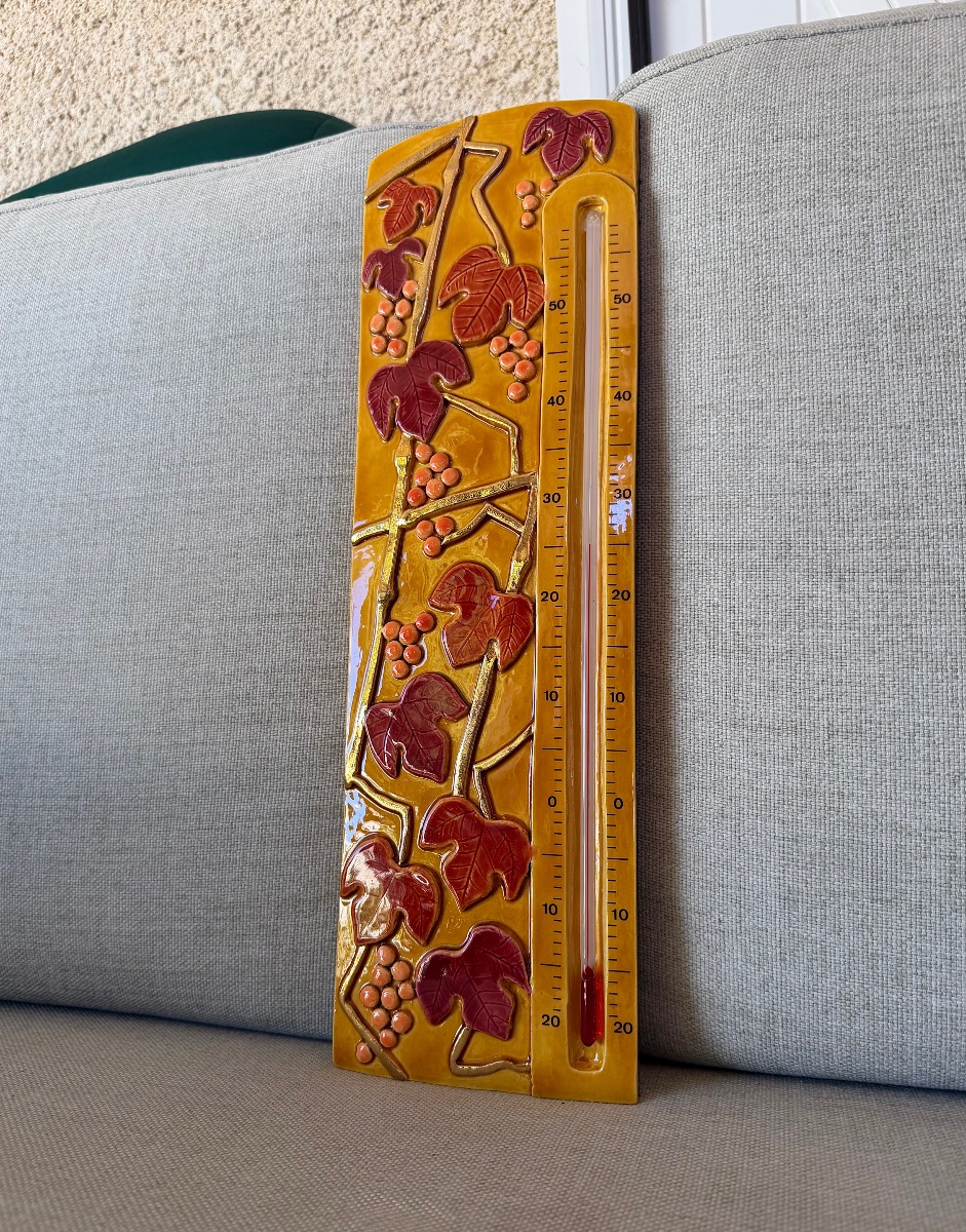 Ceramic Wall Thermometer - Marion De Crécy-photo-2