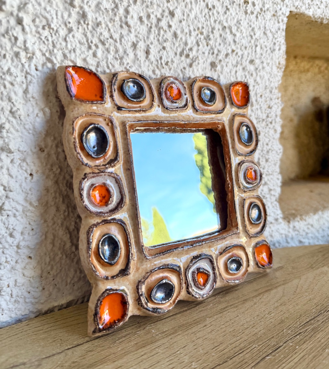 Ceramic Mirror - Roland Zobel, Les Cyclades, Anduze-photo-2