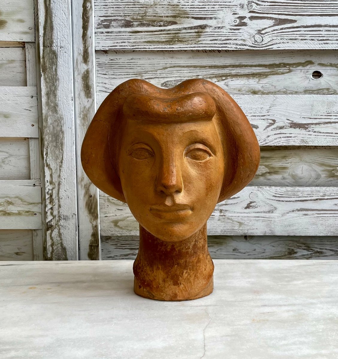 Terracotta Bust Sauveur Galliero