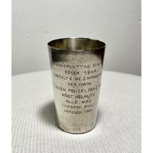 German Timbal Solid Silver 1940s