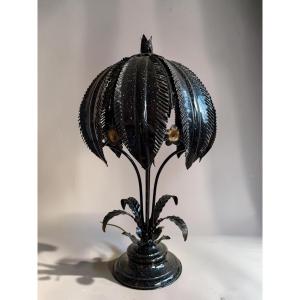 Lampe palmier attribuée à Hans Kögl 1970