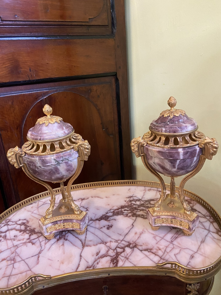 Paire de brûle parfum