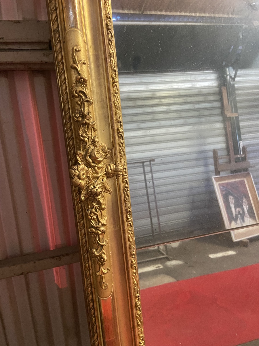 grand miroir XIX eme dore-photo-4