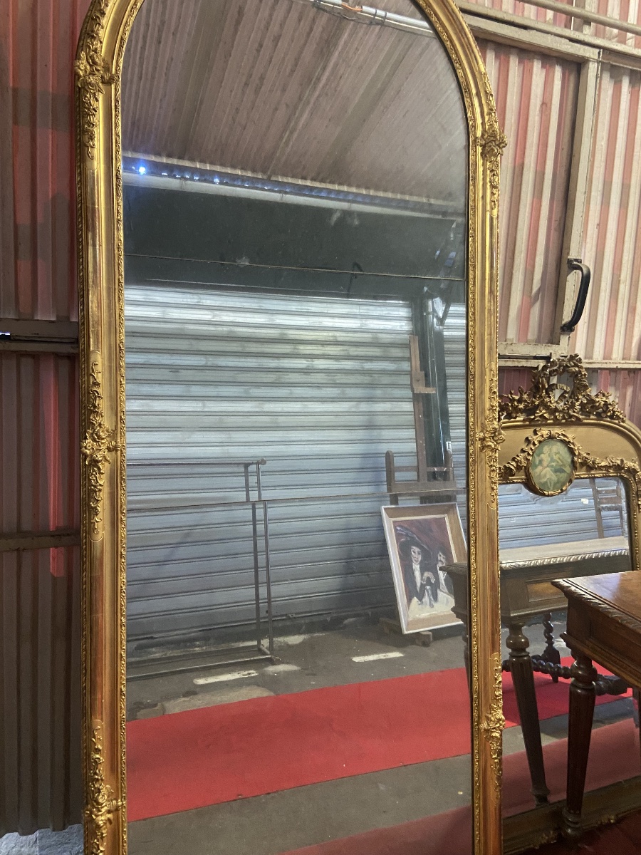 grand miroir XIX eme dore-photo-1