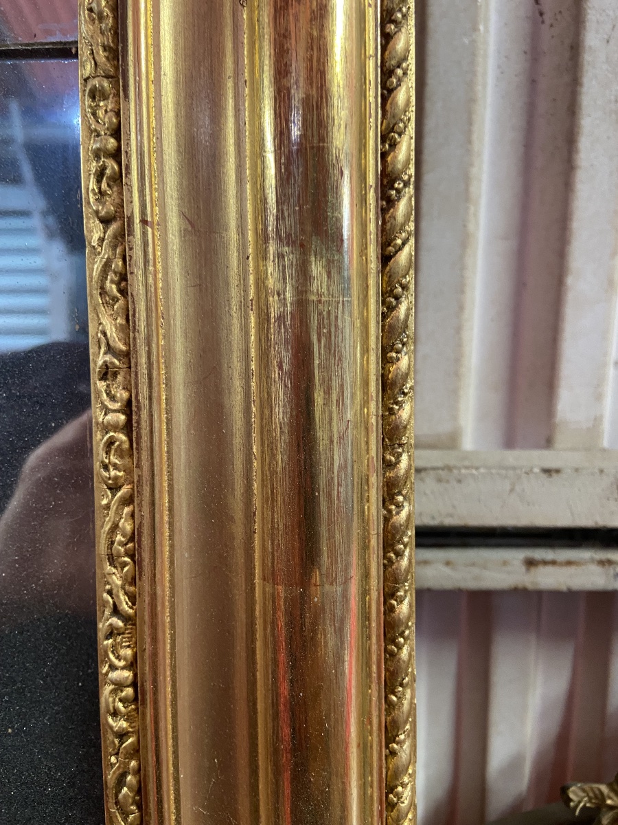 grand miroir XIX eme dore-photo-5