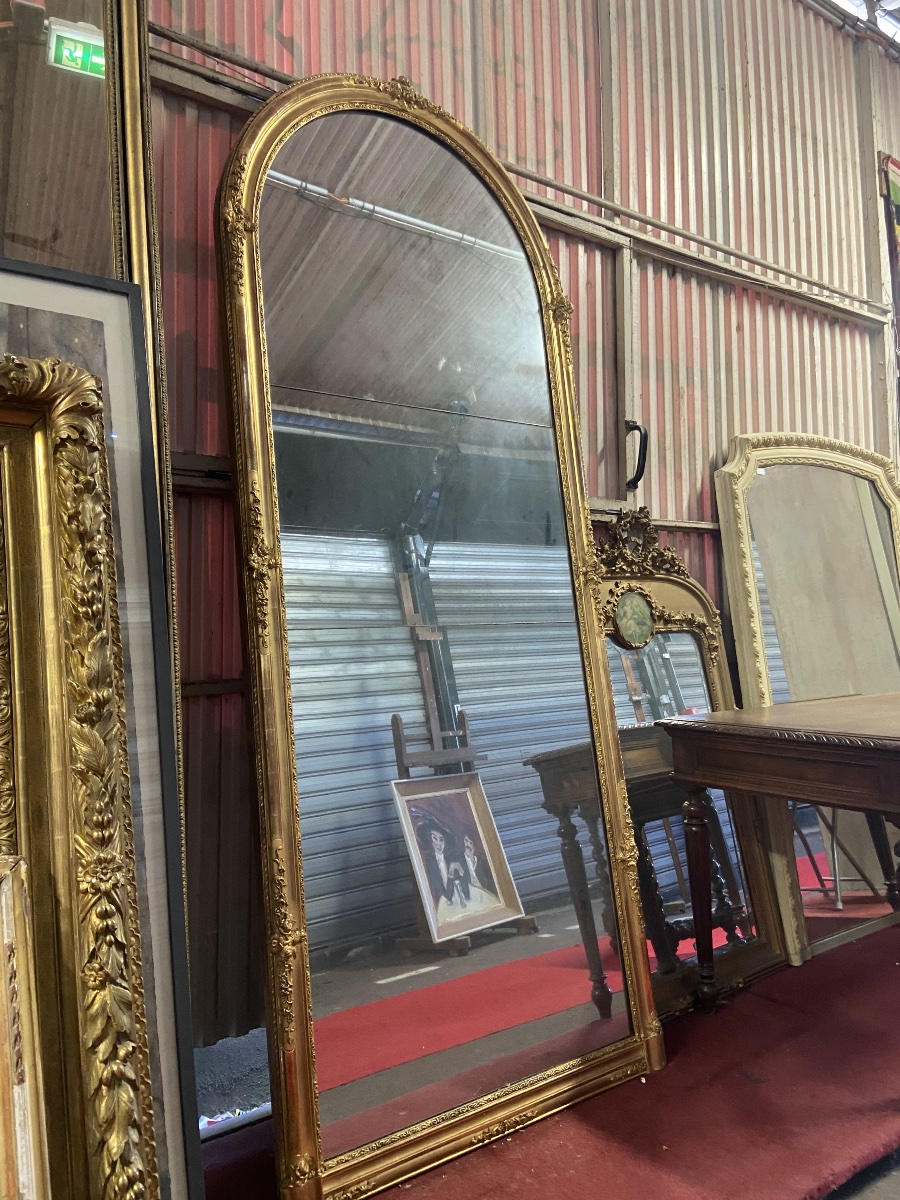 grand miroir XIX eme dore