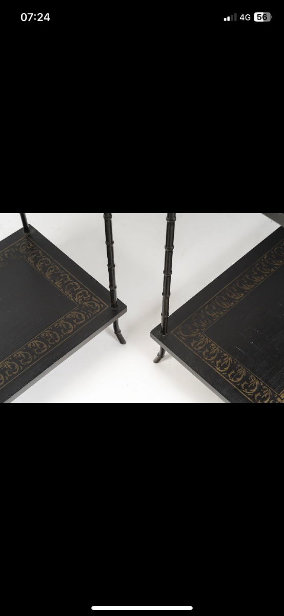 Pair Of 1970s End Tables-photo-1