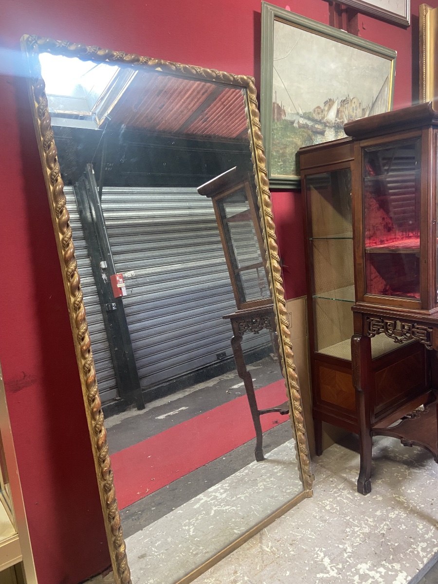 grand miroir dore