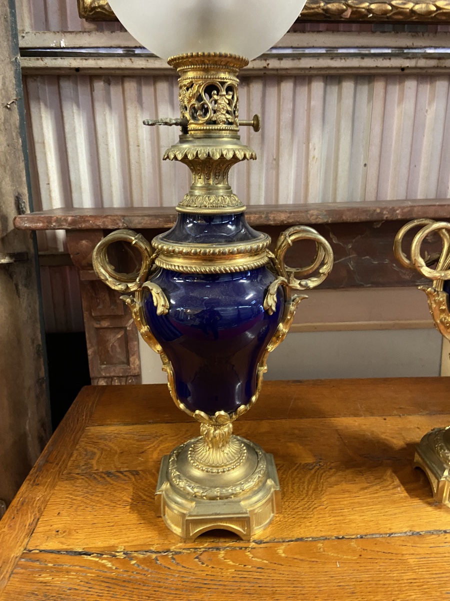 paire de lampe a petrole-photo-3