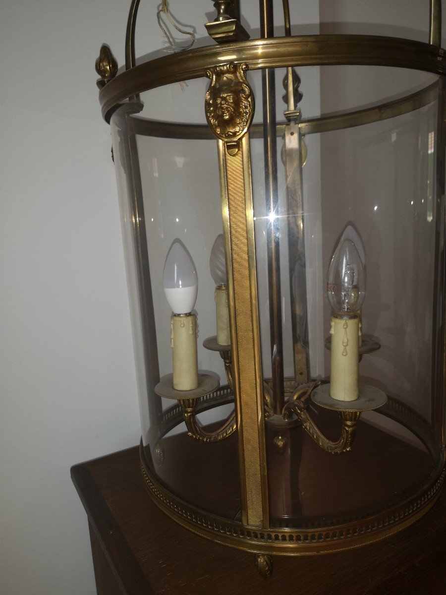 Lanterne Bronze Style Louis XVI -photo-3