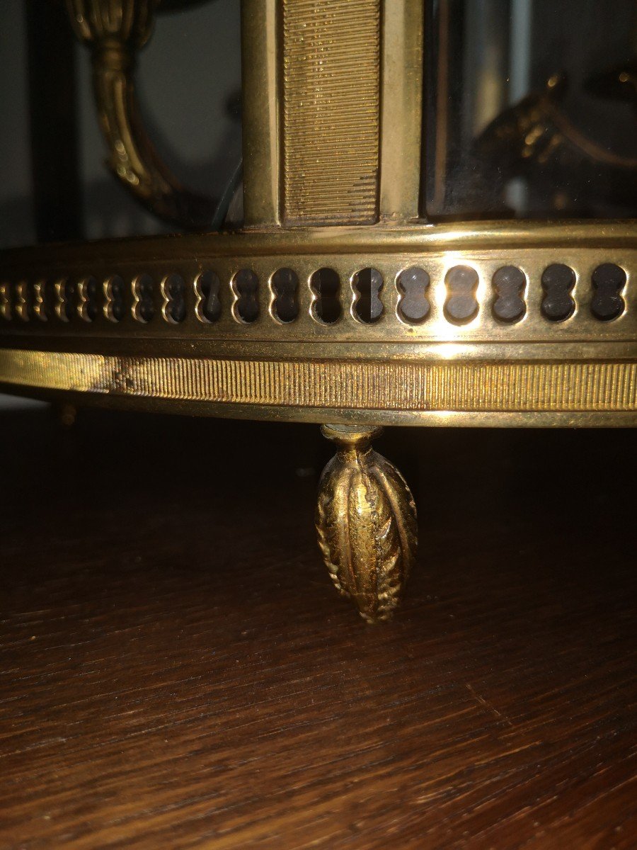 Lanterne Bronze Style Louis XVI -photo-6