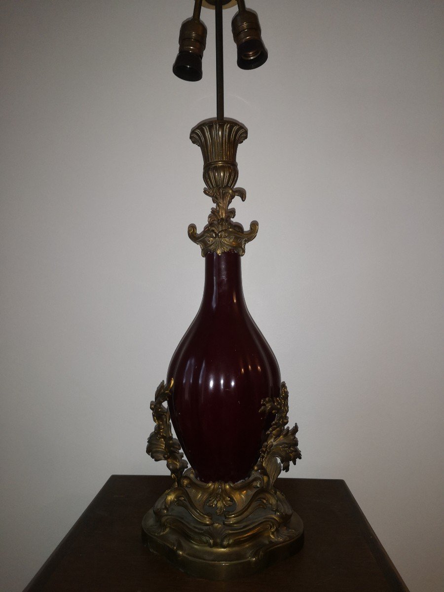 Lampe Sang De Bœuf Louis XV-photo-7