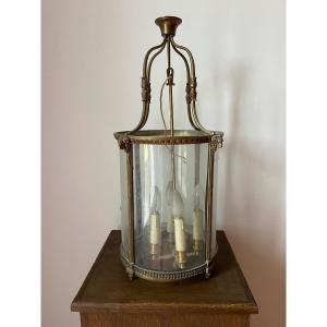 Patinated Bronze Lantern