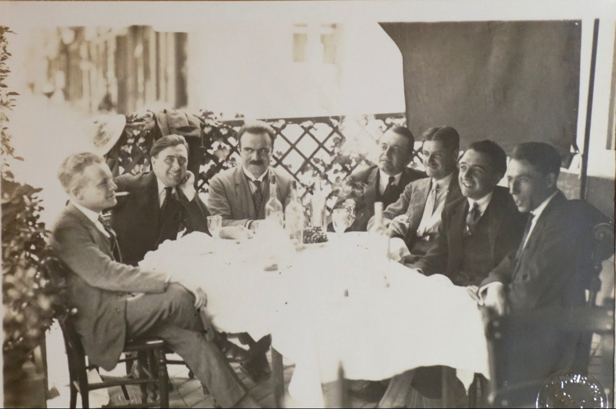 Two Aviation Photo Albums, Maryse Bastié And Other Airmen Circa 1920-photo-2