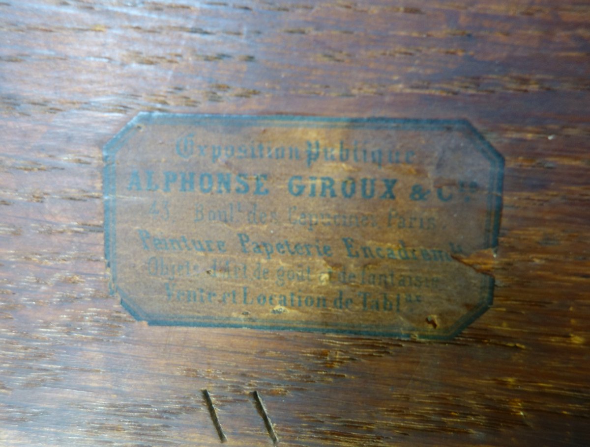 Inlaid Display Case Maison Alphonse Giroux 19th-photo-4
