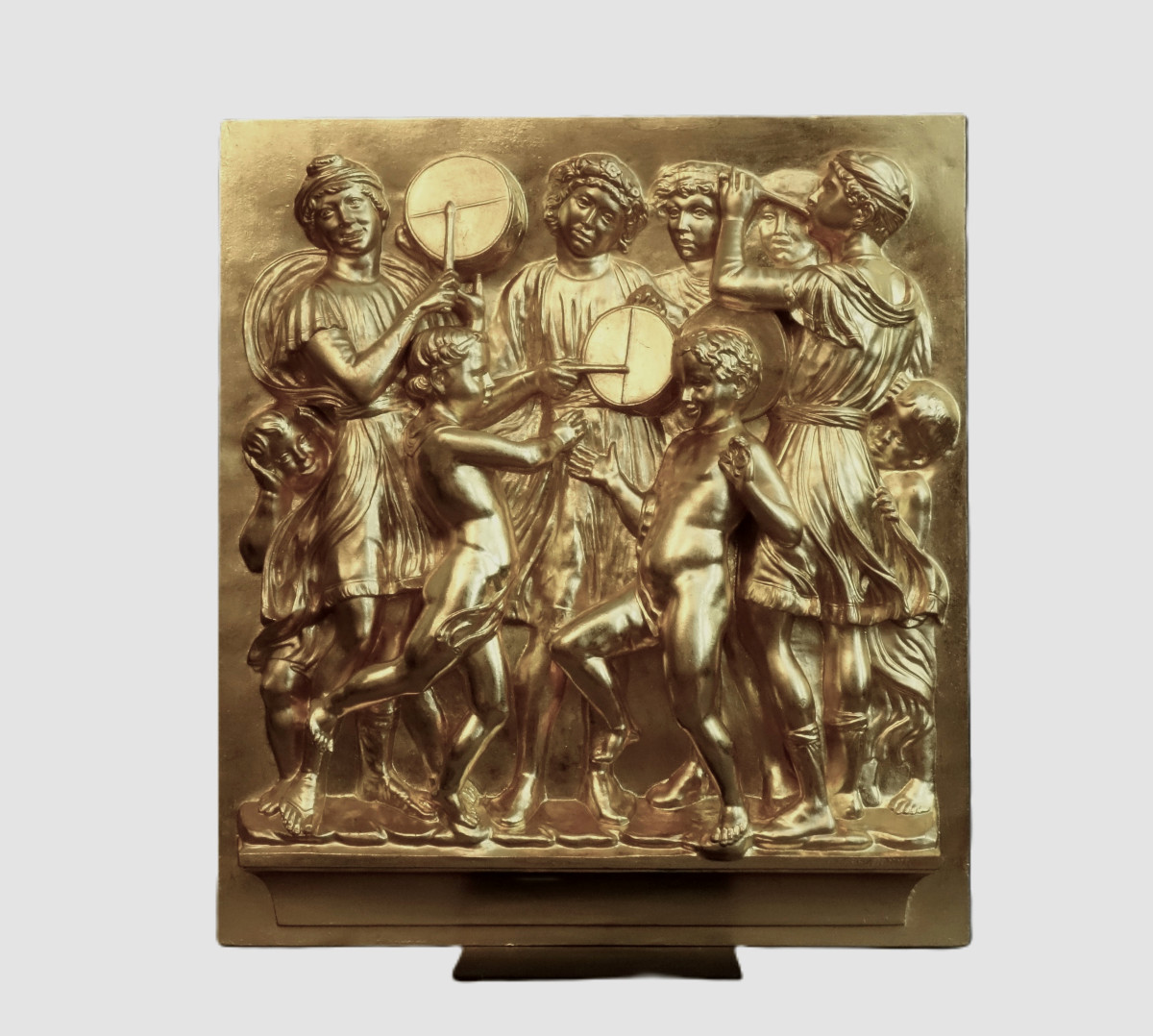 Important Panneau De La Cantoria De Luca Della Robbia XIXème
