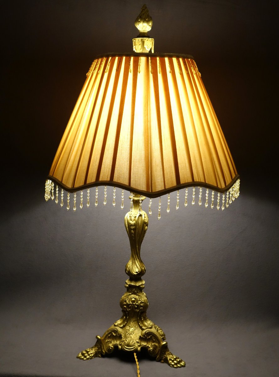 grand pied de lampe XIXème