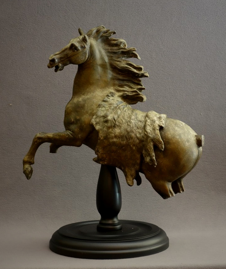 Mounted 19th-century Sculptural Element.-photo-2