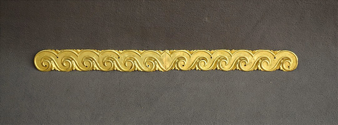 Three Rare 18th-century Striped Wall Hangings.-photo-2