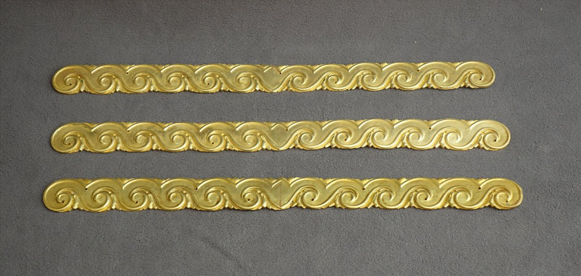 Three Rare 18th-century Striped Wall Hangings.