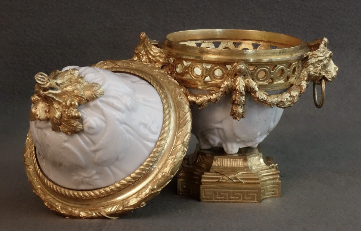 - Paire De Pots Pourris D'Alcôve d'Epoque Louis XVI  -photo-1