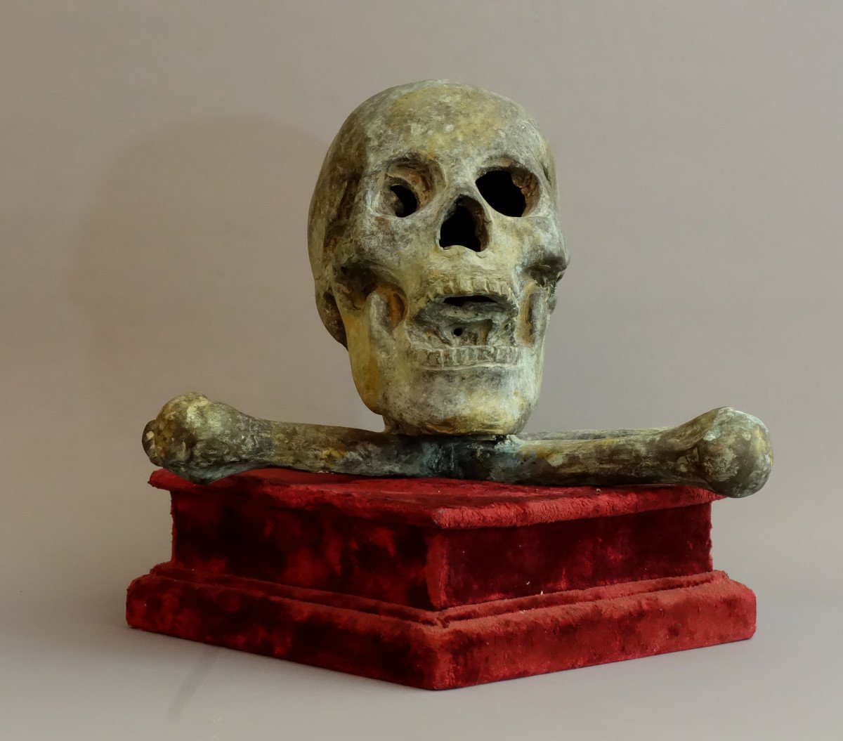 Rare And Important Memento Mori XVIIIth-photo-2