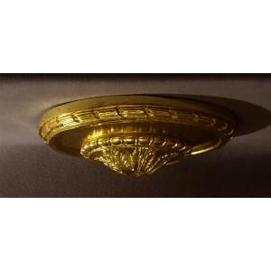 Large 19th Century Chandelier Rosette 