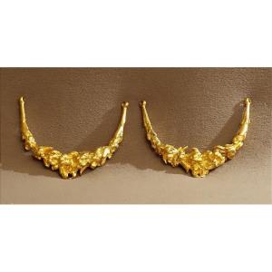 Pair Of Flower And Fruit Garlands, 1780