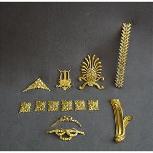 Série de parement en bronze XVIIIème et XIXème .