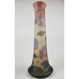 Gallé - Important Vase 62cm