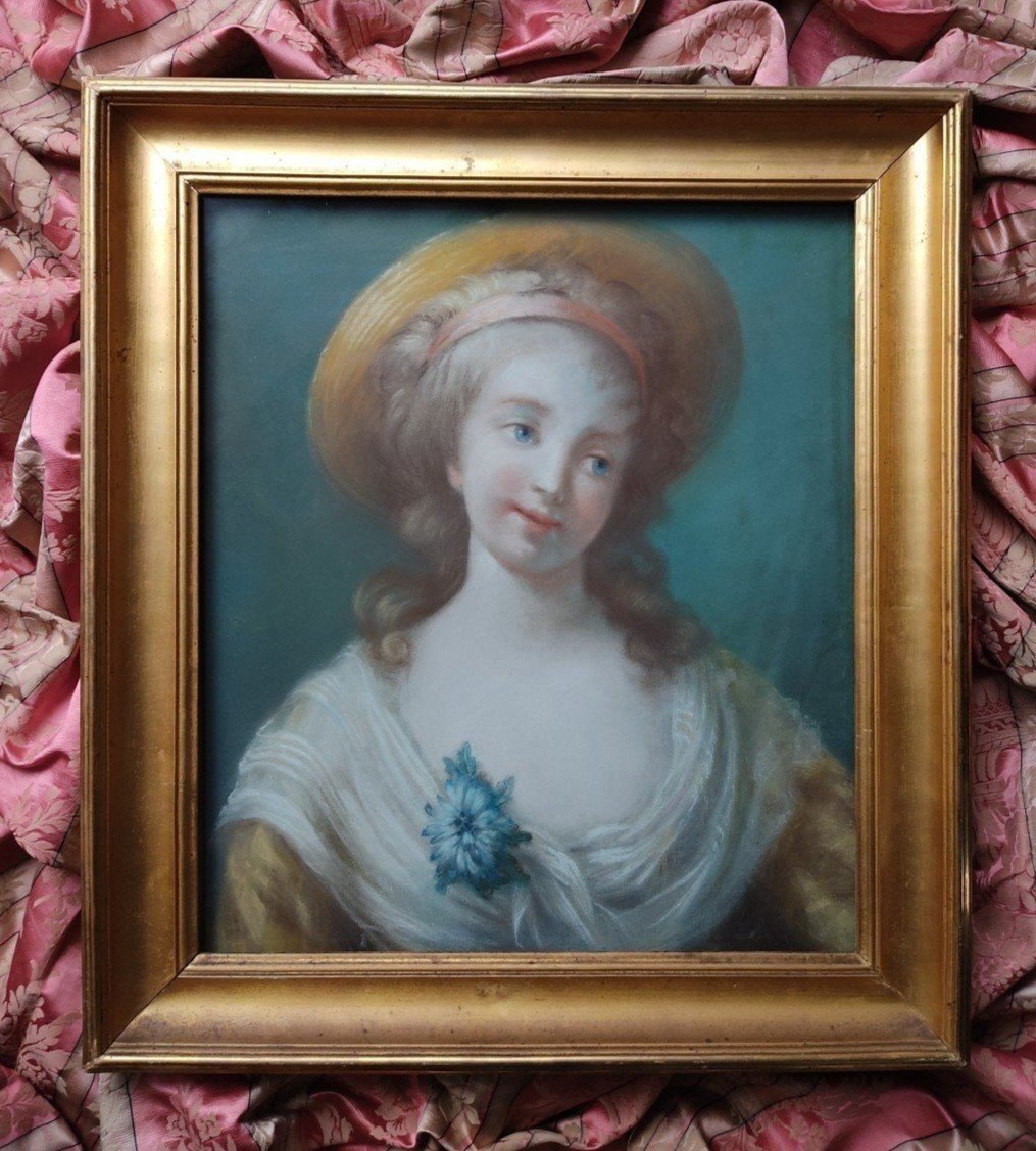 Portrait De Marie-Thérèse De France , Fille De Marie-Antoinette Et De Louis XVI.-photo-2