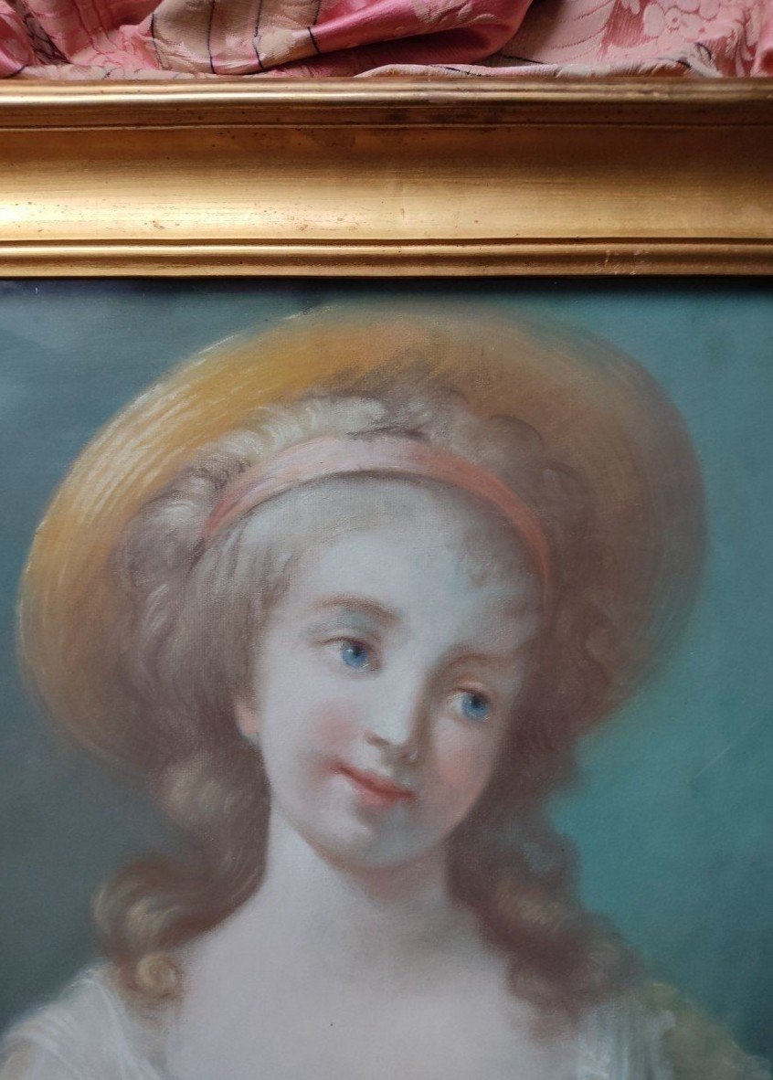 Portrait De Marie-Thérèse De France , Fille De Marie-Antoinette Et De Louis XVI.-photo-1